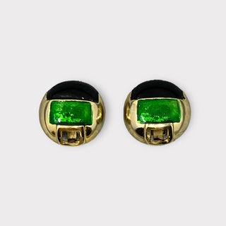 Lanvin Button Earrings at Fonfrege.com