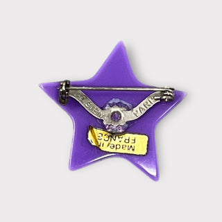 Léa Stein Star Brooch Pin NOS at Fonfrege.com