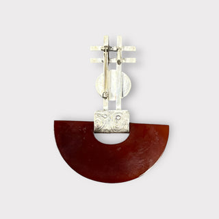 Post Modern Abstract Brooch at Fonfrege.com