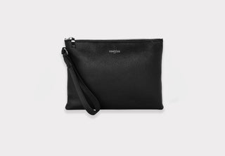 Fonfrege Vitesse Clutch in Noir de Noir (Black). Made in Italy. Available at Fonfrege.com