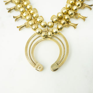 Gold Vermeil Squash Blossom