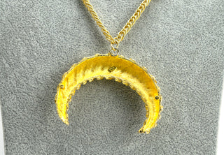 Vintage Maison de Fou Byzantine Crescent Necklace