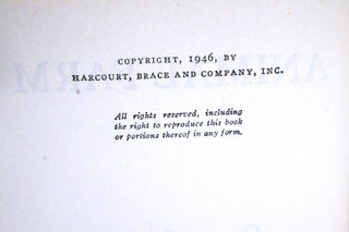 Animal Farm, George Orwell. Harcourt, Brace and Company, 1946. First US Edition. Available at fonfrege.com