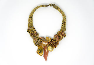 Pyrite and Agate Choker, Alex&Lee circa 1979 – 1981. Available at Fonfrege.com