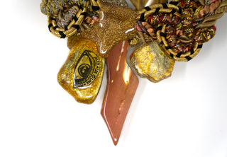 Pyrite and Agate Choker, Alex&Lee circa 1979 – 1981. Available at Fonfrege.com