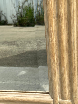 Vintage Jay Spectre Cerused Oak Mirror (Jay Spectre for Century Furniture)