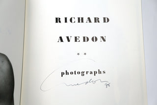 In the American West, Richard Avedon (signed)