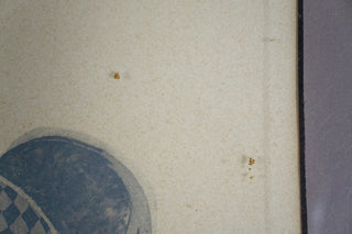 “La Novia,” Letitia Tarrago. 1960  Artist: Letitia Tarrago  Period: 1960s Medium: color aquatint, signed and numbered 34/100 Dimensions: 19”x23 ½” (print) 26”x22” (framed) Format: In original frame  Condition note: Good; minor paper yellowing due to age. Available at fonfrege.com